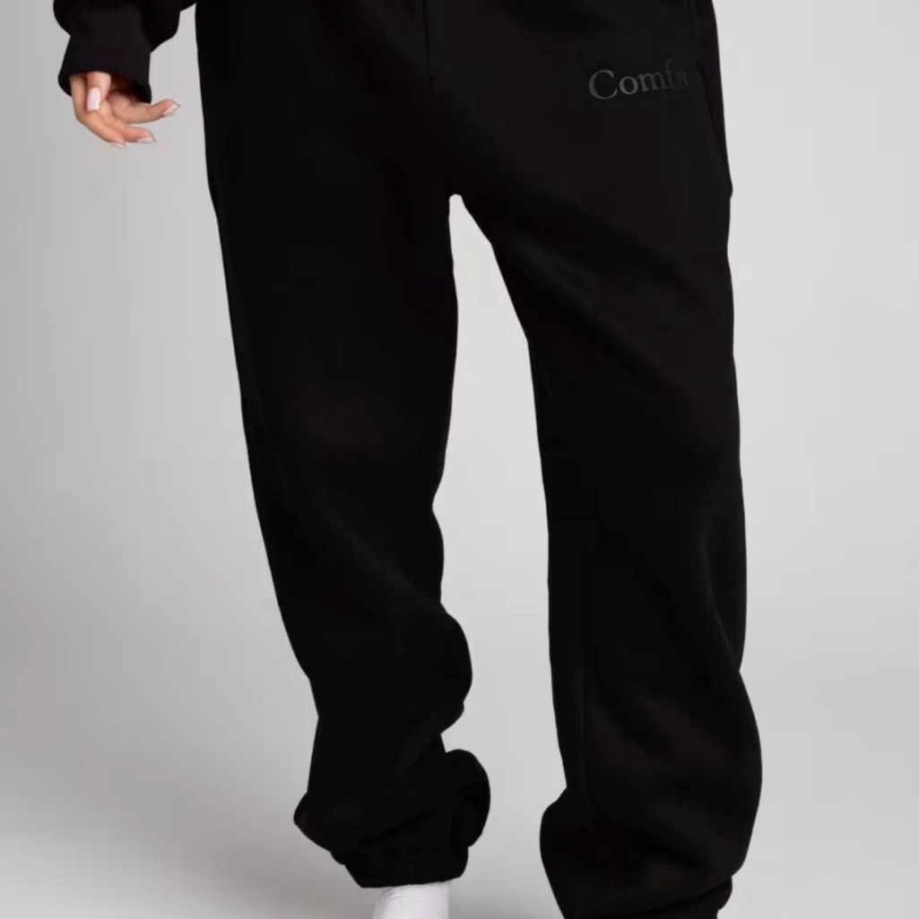 Comfrt New Size Lg Signature Sweatpants Onyx Black